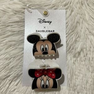 Disney X BAUBLEBAR Mickey and Minnie Hair claw clips